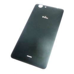 Black battery cover for Wiko PULP FAB 4G