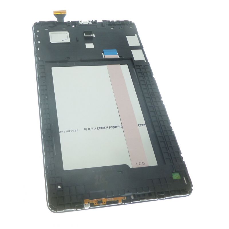 VEKIR Fonction Tactile avec lentille en Verre pour Samsung Galaxy Tab E 9.6 SM-T560 T561 T560 Blanc 