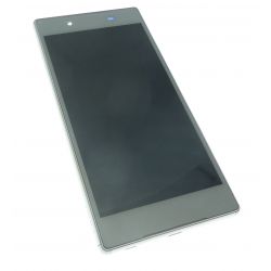 Touch screen and LCD screen assembled with white chassis for Sony Xperia Z5 E6603 E6653