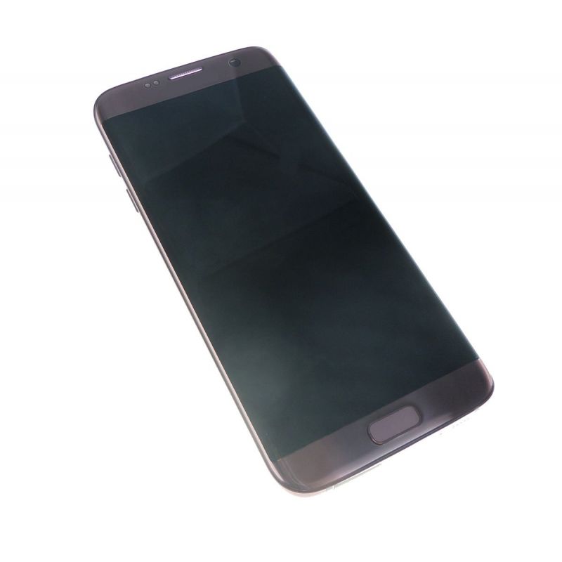 filtrar Cena alcanzar Touch cristal y montado con chasis pantalla LCD Rosa Samsung Galaxy S7  borde G935F