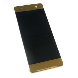 Touch screen and LCD screen assembled yellow with chassis for Sony Xperia XA DUAL SIM F3112
