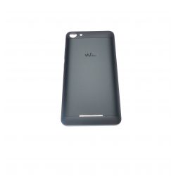 Black gray back cover for Wiko Jerry