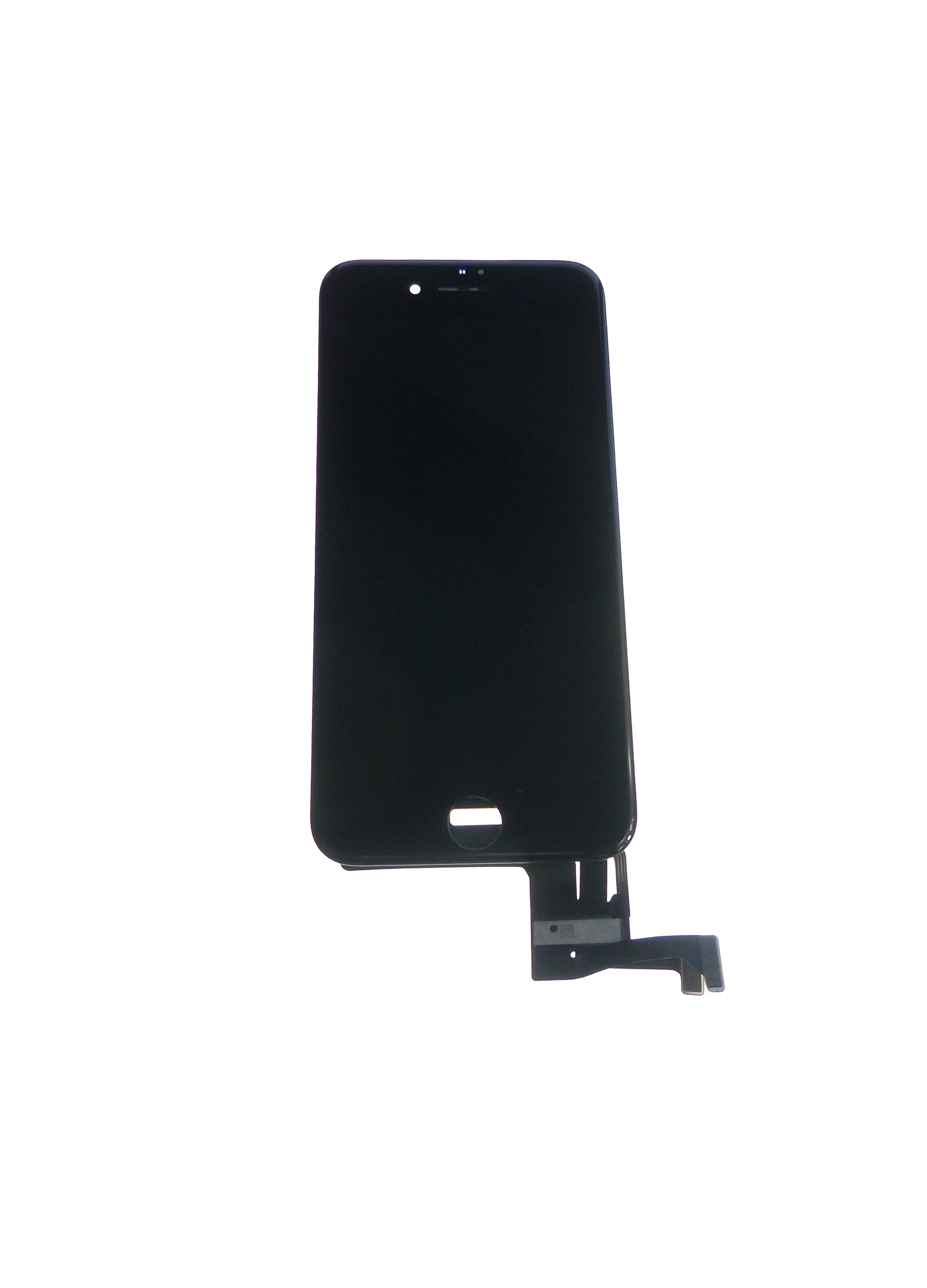Black screen touch glass and LCD assembled for Apple iPhone 7