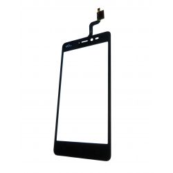 Glass black touch screen for Wiko Freddy