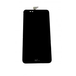 Touch glass and LCD assembled black for Wiko Upulse