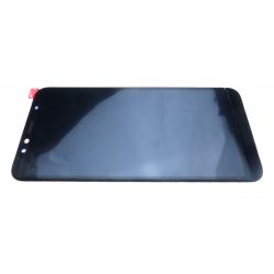 Black assembled touchscreen and LCD window for Huawei Y6 2018