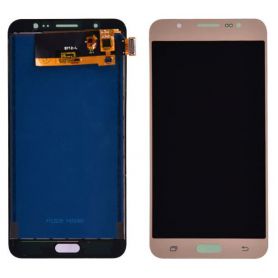 Vitre tactile et LCD assemblés doré pour Samsung Galaxy J7 2016 J710F