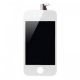 Ecran LCD avec vitre tactile pour iPhone 4S blanc