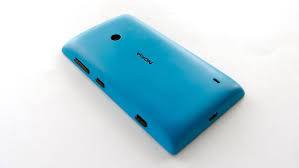 Coque arrière cache batterie pour Nokia Lumia 520 bleu