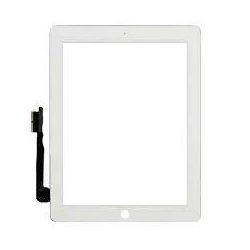 Ecran vitre tactile blanc Apple Ipad 4 