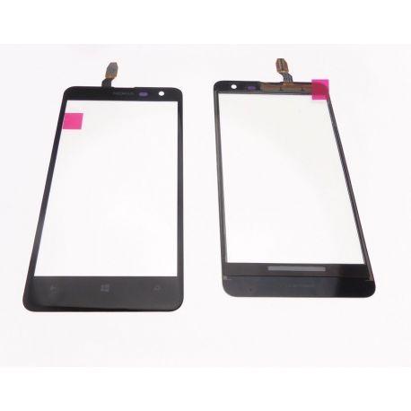 Ecran vitre tactile Nokia Lumia 625 noir