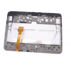 Lcd screen and touchscreen assemblies on gray chassis Samsung Galaxy Tab 3 10.1 P5200 P5210