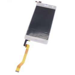 Glass touch screen and LCD assembled white Wiko Highway