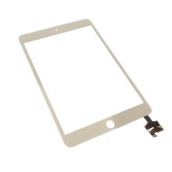 Touch screen white screen with welded component for Apple ipad mini 3