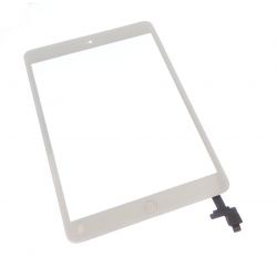 Ecran vitre tactile blanche avec composant pour Apple Ipad mini 2