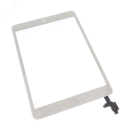 Ecran vitre tactile blanche avec composant Apple Ipad mini 2
