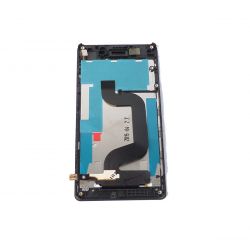 Touch screen and LCD screen assembled on black chassis with logo for Sony Xperia E3 D2203 D2206