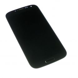 Ecran Lcd vitre tactile avec chassis Samsung Galaxy S4 4G I9505 gris