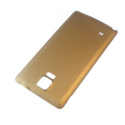 Cache arrière compatible cache batterie Or pour Samsung Galaxy note 4 N9100