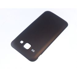 Cache arrière compatible cache batterie noir pour Samsung Galaxy J1 J100