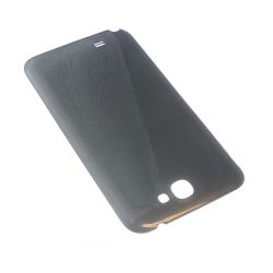 Cache arrière compatible cache batterie noir pour Samsung Galaxy note 2 N7100 N7105