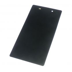 Ecran Lcd et vitre tactile assembles sur châssis noir Sony Xperia Z1 L39h