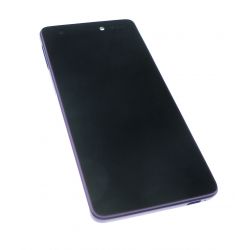 Touch screen and LCD screen with purple chassis for Wiko Highway SIGNS
