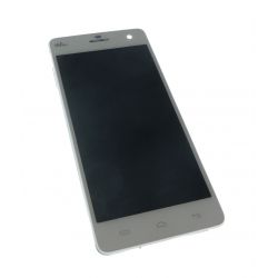 Touch screen and LCD screen assembled White for Wiko Highway 4G