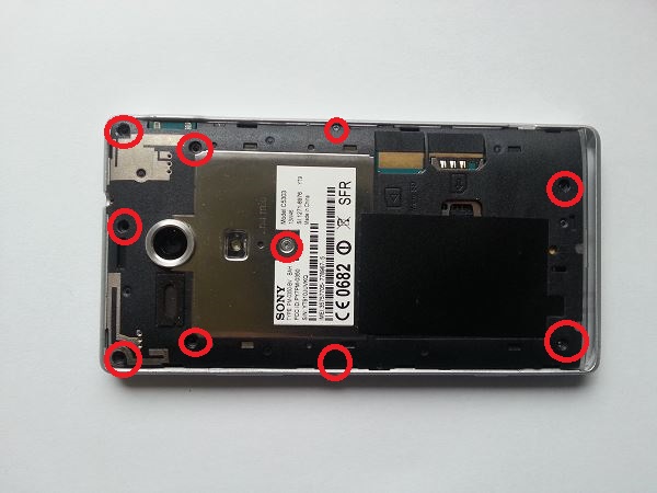 Guide de réparation Sony Xperia SP étape 4