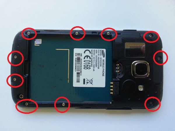 Guide de réparation Samsung Galaxy Ace S7275r étape 3