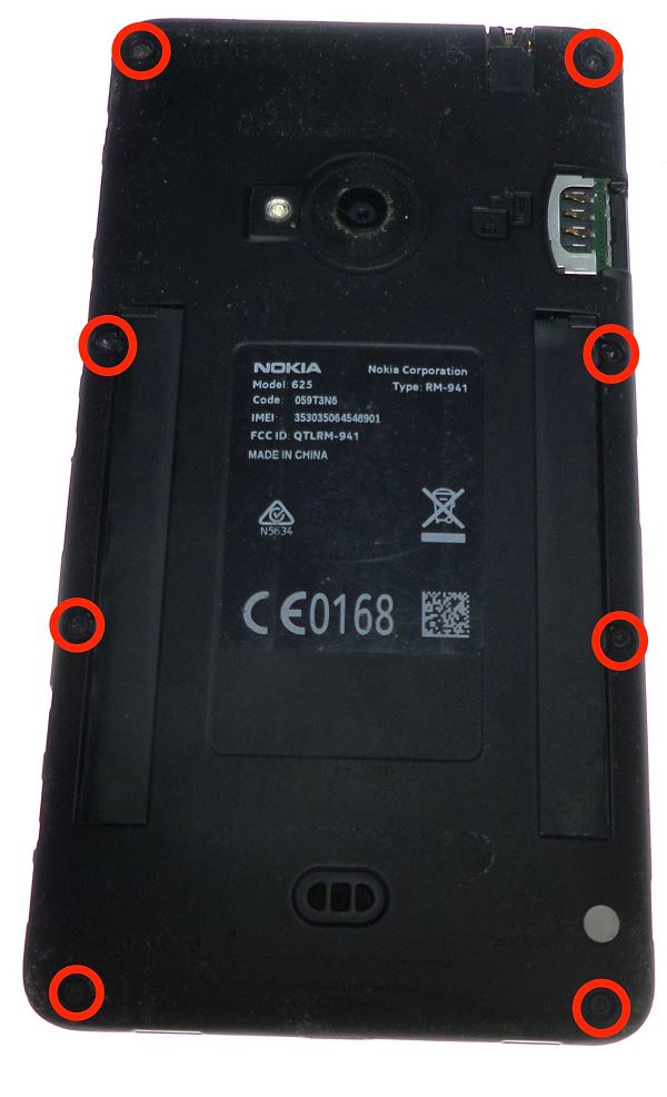 Guide tutoriel de réparation du Nokia Lumia 625